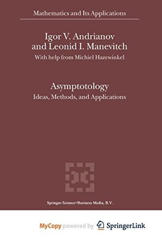 Tapa de Asymptotology