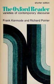 Tapa de The Oxford reader; varieties of contemporary discourse