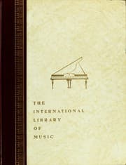 Tapa de The international library of music