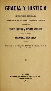 Tapa de Gracia y justicia