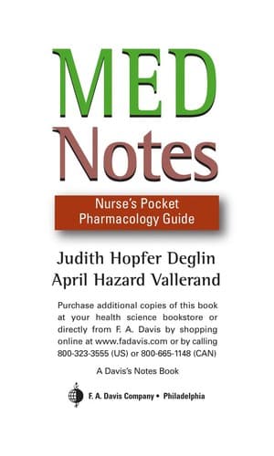 Tapa de Med notes