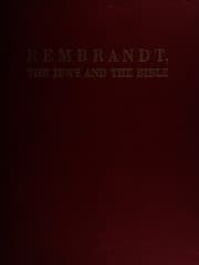 Tapa de Rembrandt, the Jews and the Bible