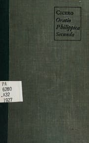 Tapa de M. Tulli Ciceronis