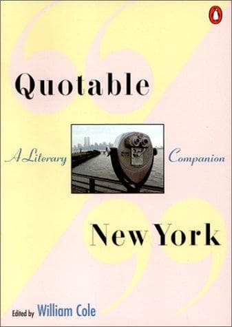 Tapa de Quotable New York
