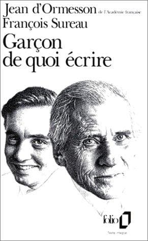 Tapa de Garçon de quoi écrire
