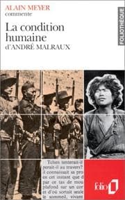 Tapa de Alain Meyer présente La condition humaine d'André Malraux