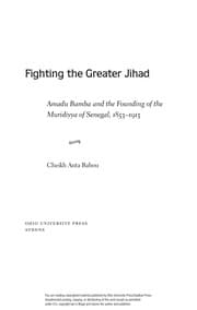 Tapa de Fighting the greater jihad