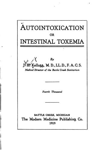 Tapa de Autointoxication