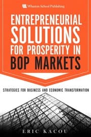 Tapa de Entrepreneurial solutions for prosperity in BoP markets