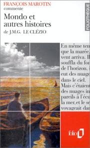 Tapa de Mondo et autres histoires de J. M. G. Le Clézio