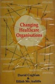 Tapa de Changing healthcare organisations