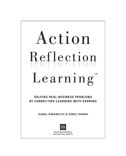 Tapa de Action reflection learning