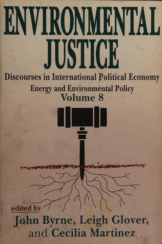 Tapa de Environmental justice