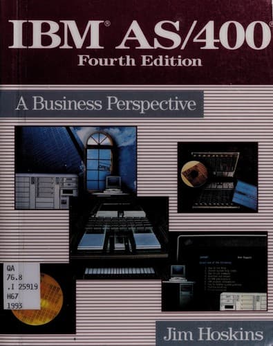 Tapa de IBM AS/400