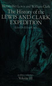 Tapa de The history of the Lewis and Clark Expedition