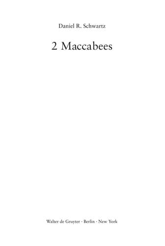 Tapa de 2 Maccabees