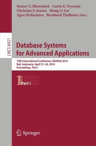 Tapa de Database Systems for Advanced Applications
