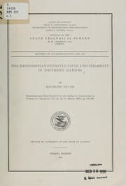 Tapa de The Mississippian-Pennsylvanian unconformity in southern Illinois