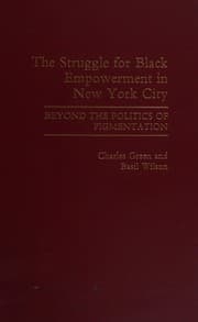 Tapa de The struggle for black empowerment in New York City
