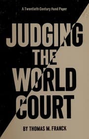 Tapa de Judging the World Court