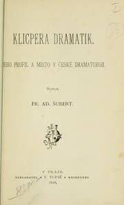 Tapa de Klicpera dramatik