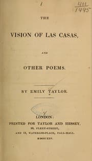 Tapa de The vision of Las Casas, and other poems