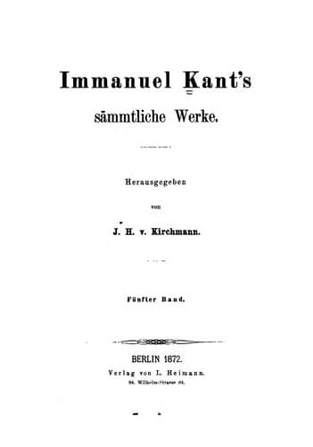 Tapa de Sämmtliche Werke