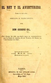 Tapa de El rey y el aventurero
