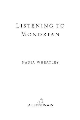 Tapa de Listening to Mondrian