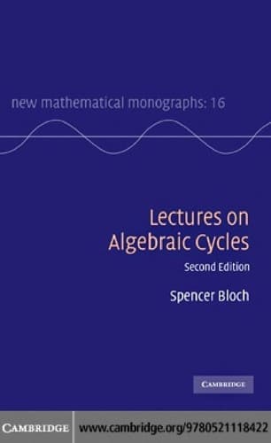 Tapa de Lectures on Algebraic Cycles