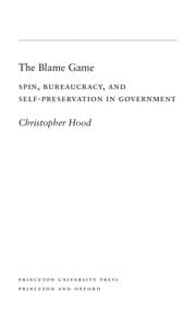 Tapa de The blame game