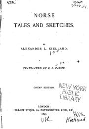 Tapa de Norse Tales and Sketches