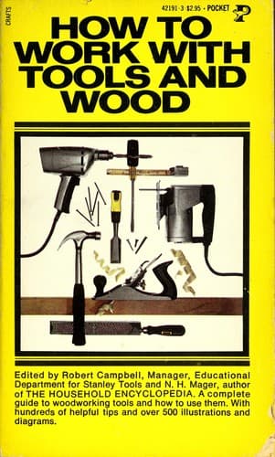 Tapa de How to work with tools and wood