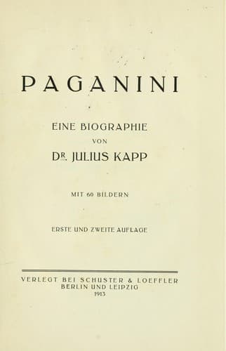 Tapa de Paganini