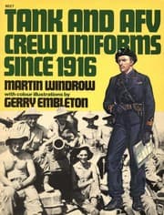 Tapa de Tank and AFV crew uniforms since 1916