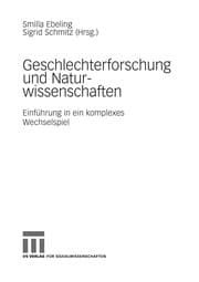 Tapa de Geschlechterforschung und naturwissenschaften
