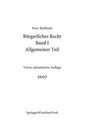 Tapa de Bu rgerliches Recht
