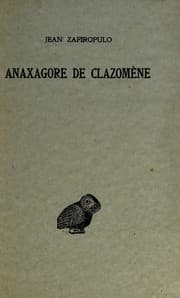 Tapa de Anaxagore de Clazomène