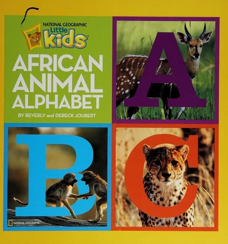 Tapa de African animal alphabet