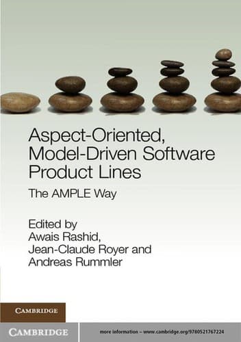 Tapa de Aspect-oriented, model-driven software product lines