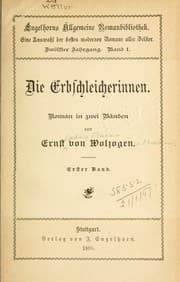 Tapa de Die Erbschleicherinnen