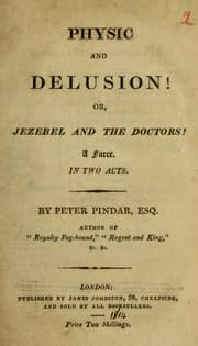 Tapa de Physic and delusion, or, Jezebel and the doctors