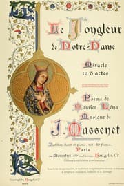Tapa de Le jongleur de Notre Dame