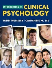 Tapa de Introduction to clinical psychology