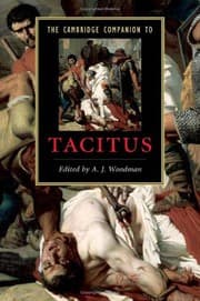 Tapa de The Cambridge companion to Tacitus