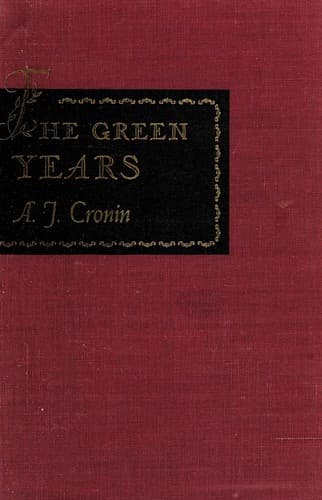Tapa de The green years