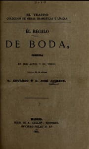 Tapa de El regalo de boda
