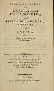Tapa de As duas linguas