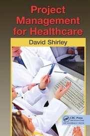 Tapa de Project management for healthcare