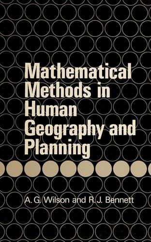 Tapa de Mathematical methods in human geography and planning